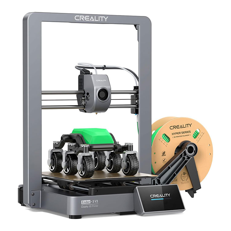 Creality Ender 3 V3 Super 3D-printer 600 mms Intelligente zelfcontrole