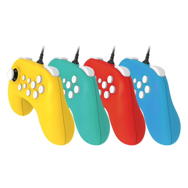 Gamecontrollers Eenvoudig via USB bedraad met één enkele joystick