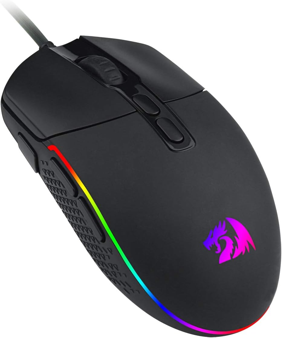 Zwarte M719 bekabelde Antonium RGB-gamingmuis